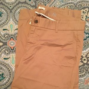 J. Crew “Frankie” khakis NWT